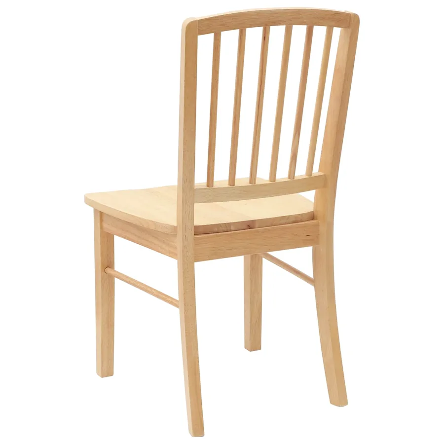 Chaises de salle à manger 2 pcs Naturel 50 x 52,5 x 91 cm - 7
