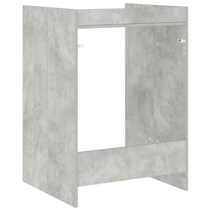 Armoire pour machine à laver Béton 67,5 x 62 x 97 cm - 7