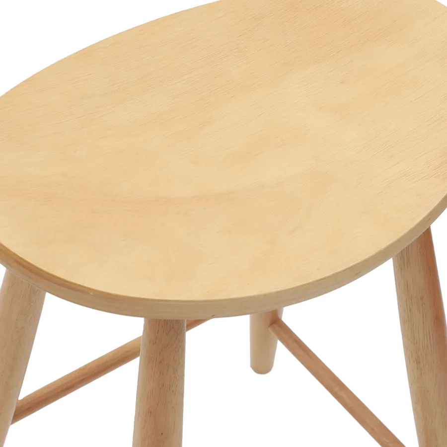 Chaises de salle à manger 2 pcs Naturel 46 x 37 x 63 cm - 8