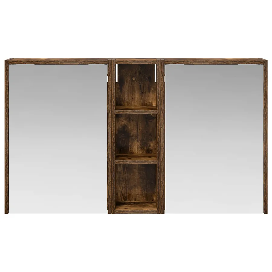 Ensemble de Meubles de Salle de Bain 3 pcs 106 x 16 x 62,5 cm - 6