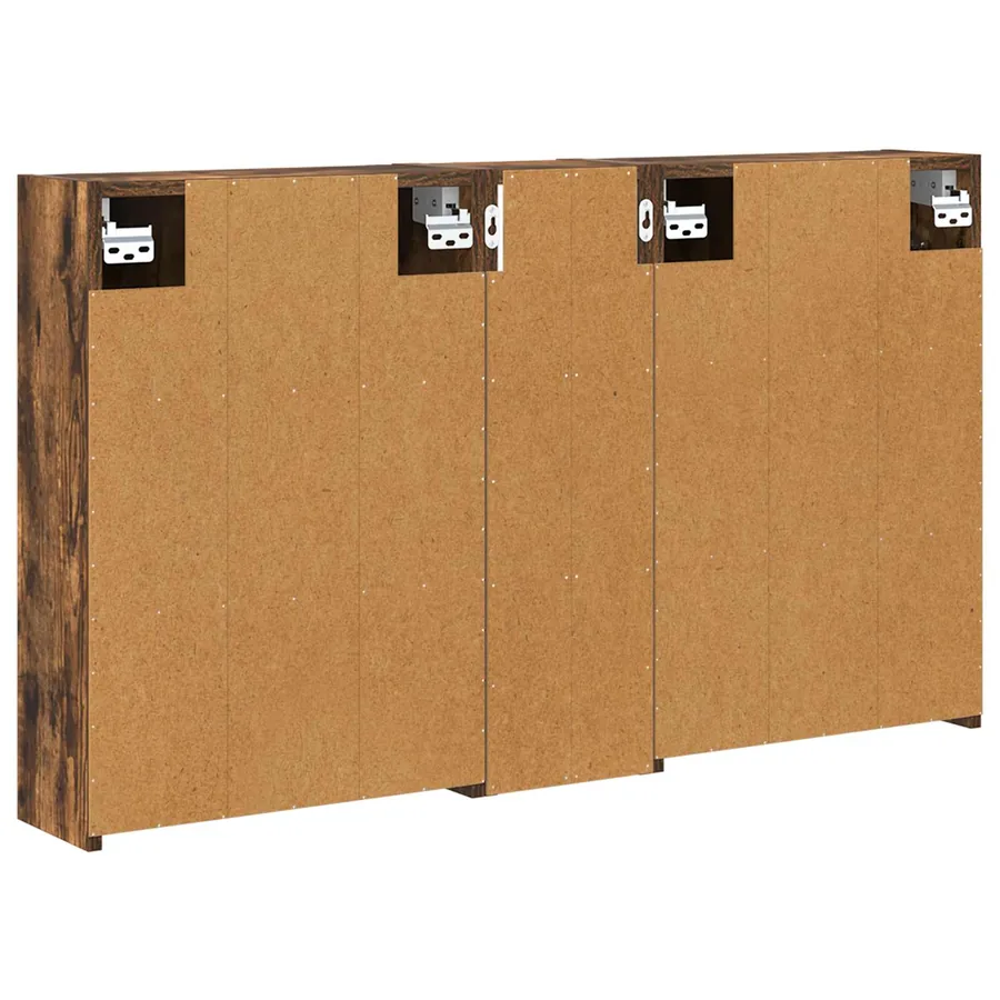 Ensemble de Meubles de Salle de Bain 3 pcs 106 x 16 x 62,5 cm - 9