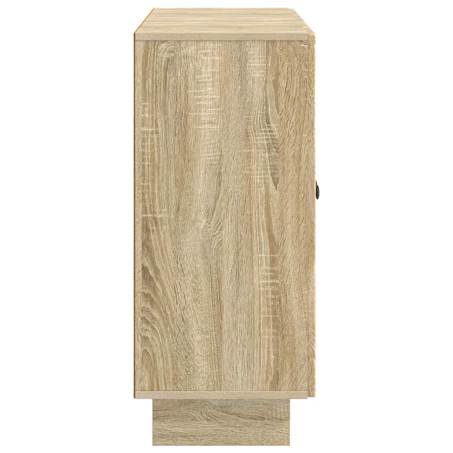 Buffet Chêne Sonoma 89 x 34,5 x 80 cm Bois d'ingénierie - 7