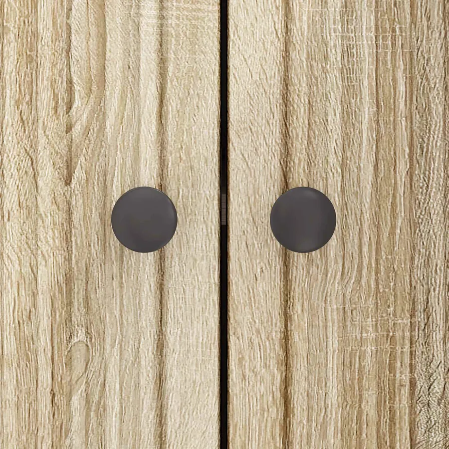 Buffet Chêne Sonoma 89 x 34,5 x 80 cm Bois d'ingénierie - 8