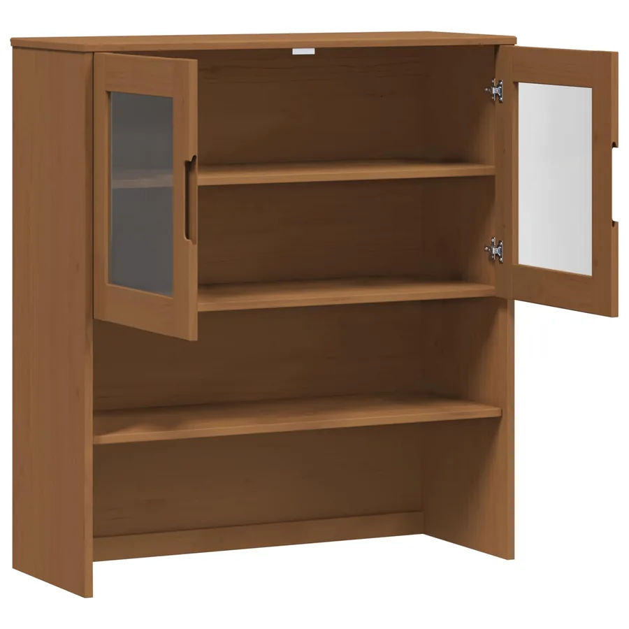 Hutch MOLDE Caramel 90 x 35 x 100 cm Bois de pin massif - 3