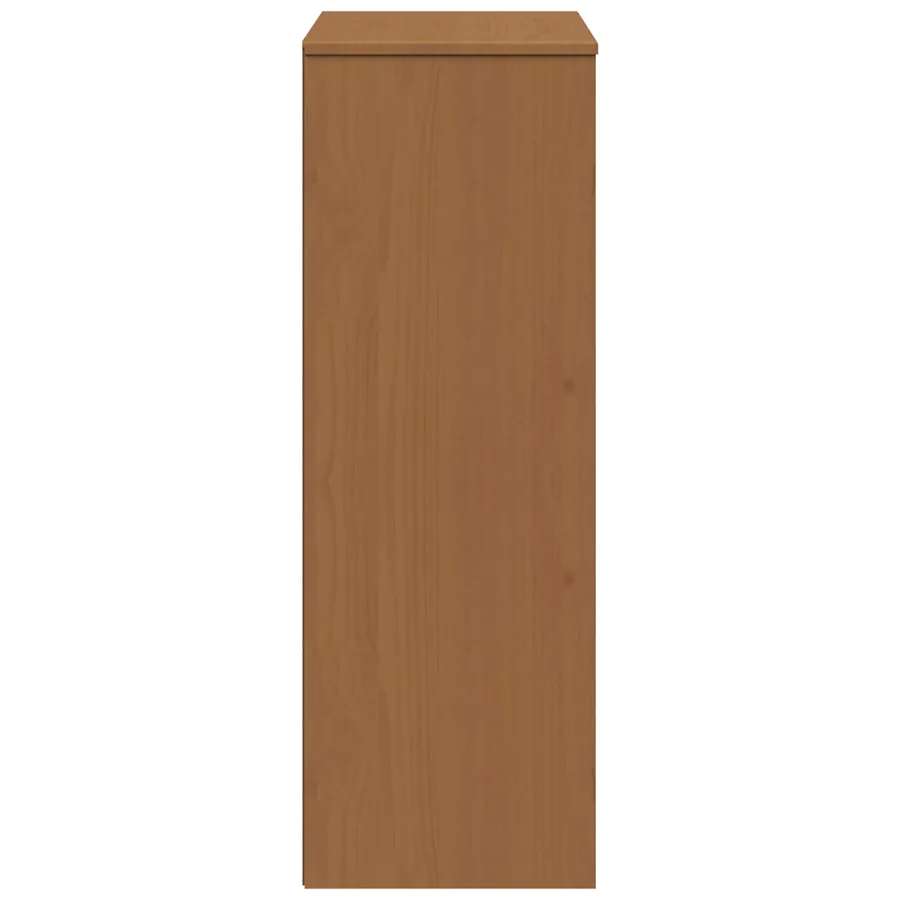 Hutch MOLDE Caramel 90 x 35 x 100 cm Bois de pin massif - 5