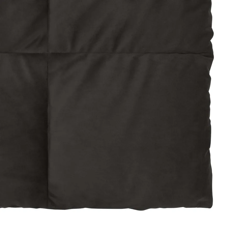 Duvet complet toute l'année Anthracite 155 x 220 cm Microfibre - 6