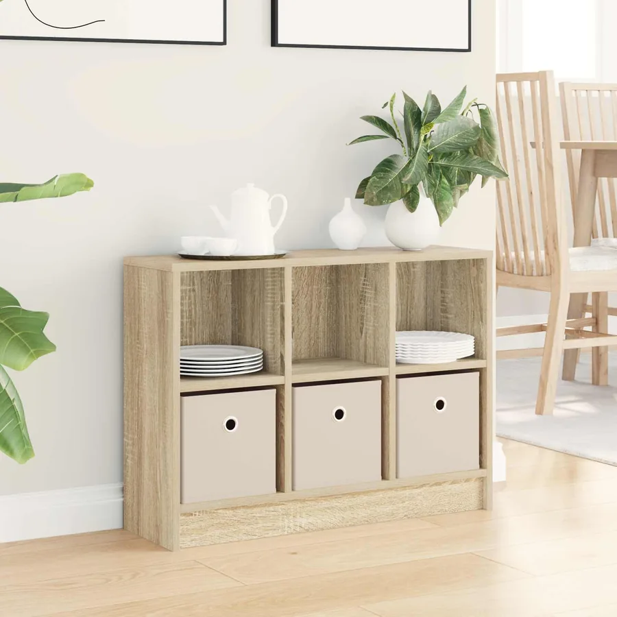 Buffet avec tiroir Chêne Sonoma 73,5 x 22,5 x 53,5 cm