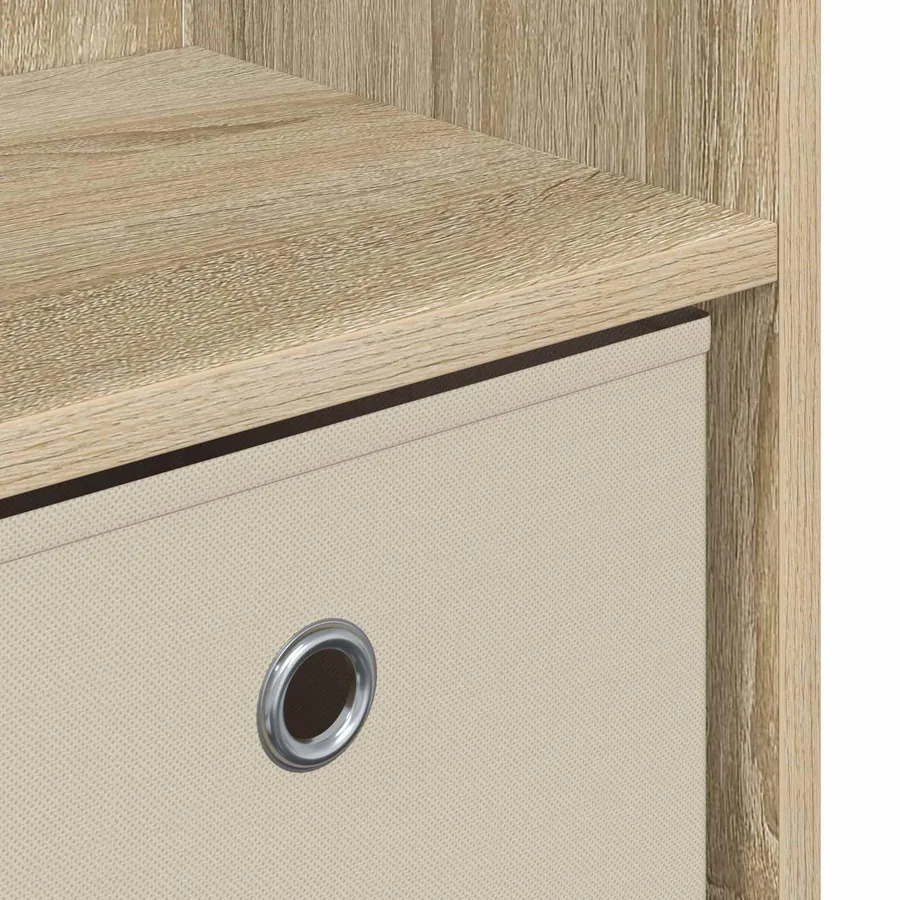 Buffet avec tiroir Chêne Sonoma 73,5 x 22,5 x 53,5 cm - 10