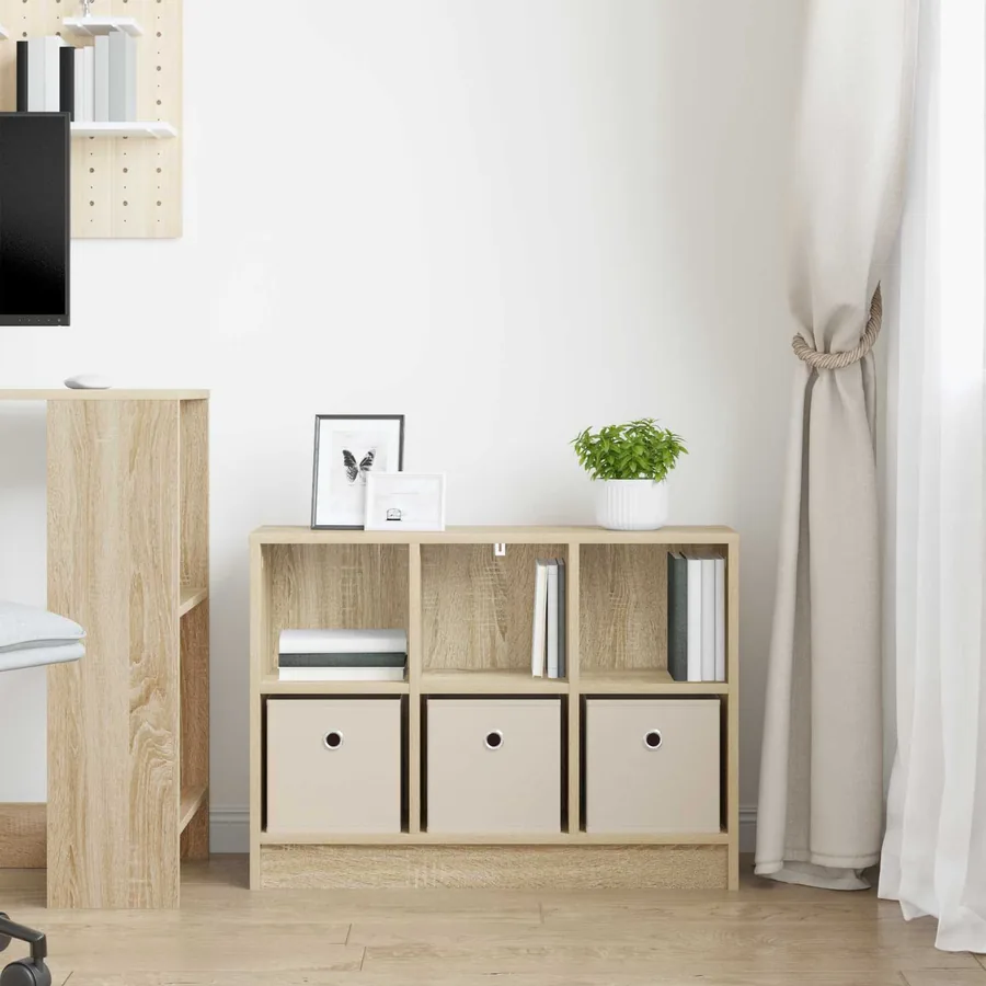 Buffet avec tiroir Chêne Sonoma 73,5 x 22,5 x 53,5 cm - 4