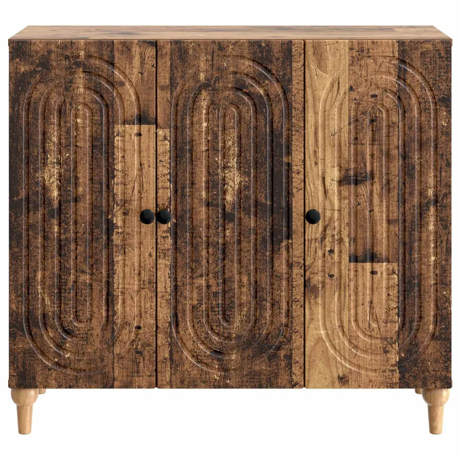 Buffet Bois ancien 89 x 34,5 x 80 cm Bois d'ingénierie - 6