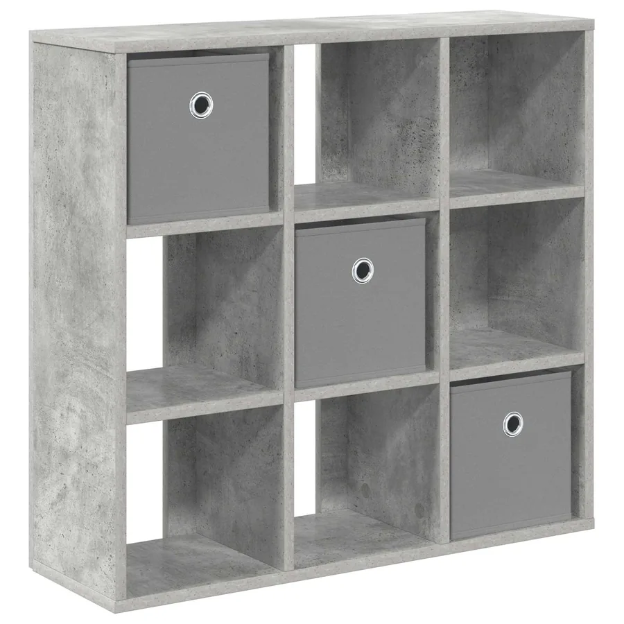 Buffet avec tiroir Gris béton 73,5 x 24 x 69,5 cm - 2