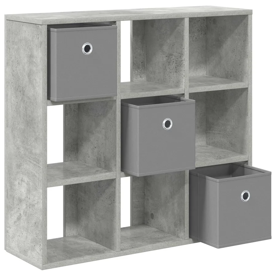 Buffet avec tiroir Gris béton 73,5 x 24 x 69,5 cm - 5