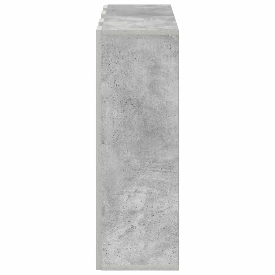 Buffet avec tiroir Gris béton 73,5 x 24 x 69,5 cm - 7