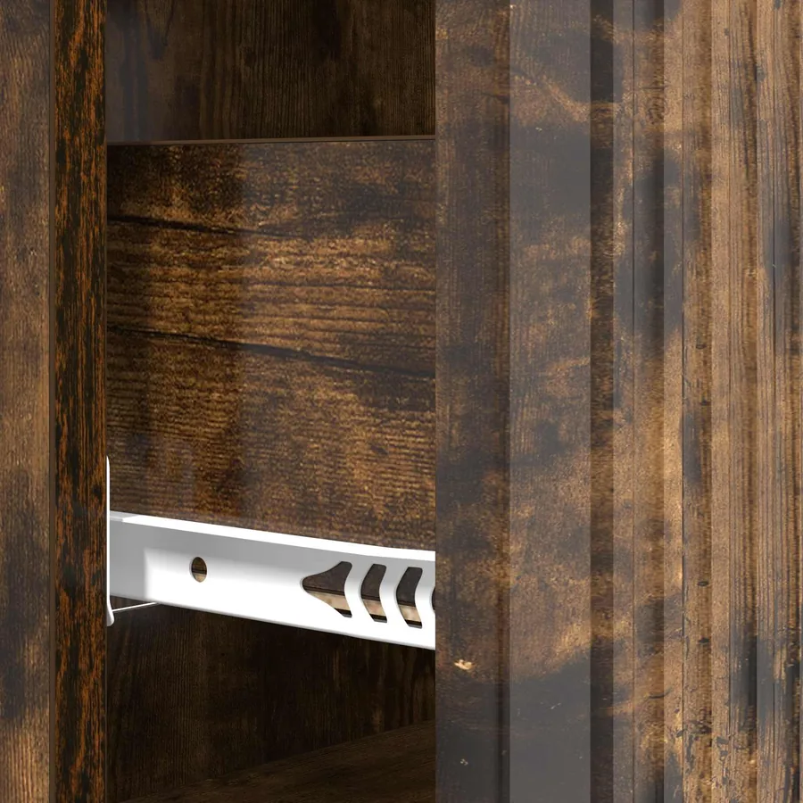 Armoire à tiroirs Chêne fumé 66 x 34,5 x 90 cm - 10