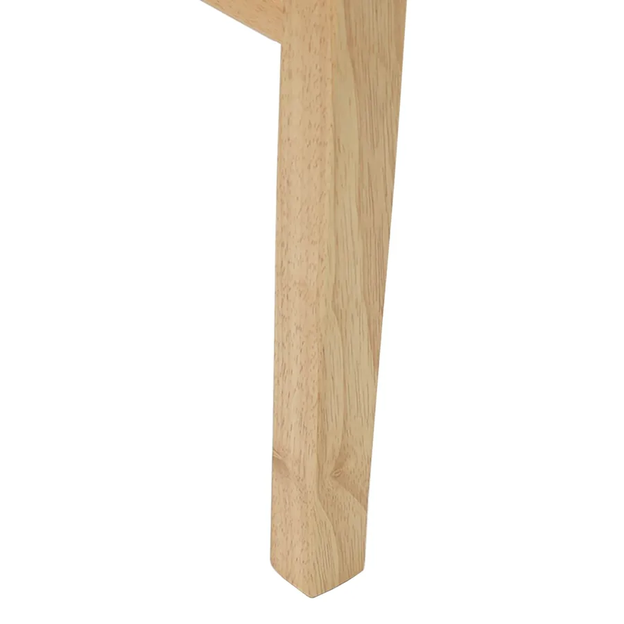 Chaises de salle à manger 2 pcs Naturel 43 x 54 x 89 cm - 10