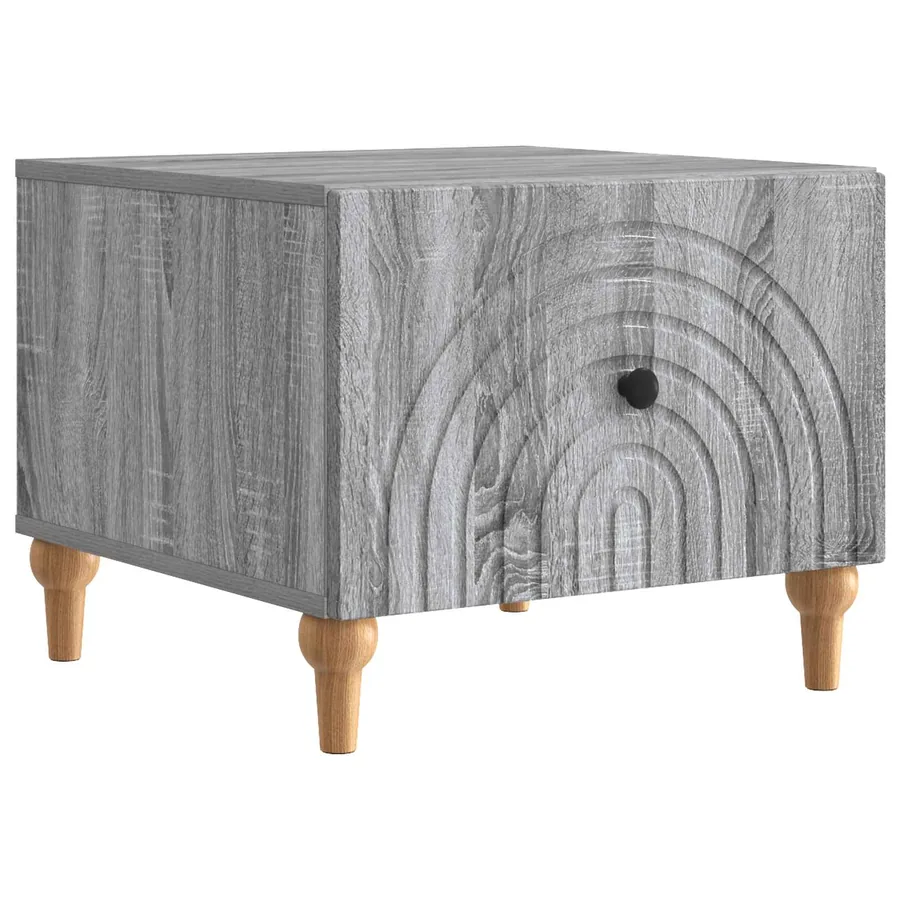 Table basse Sonoma gris 49 x 50 x 40 cm Bois d'ingénierie - 2