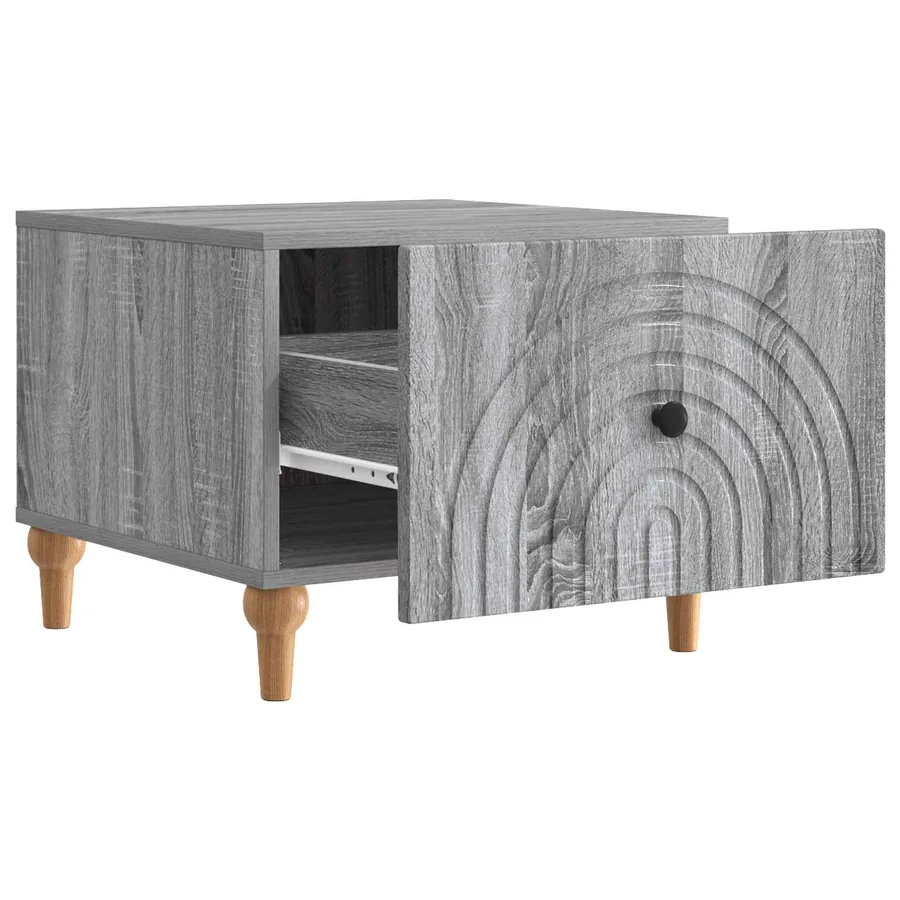 Table basse Sonoma gris 49 x 50 x 40 cm Bois d'ingénierie - 4