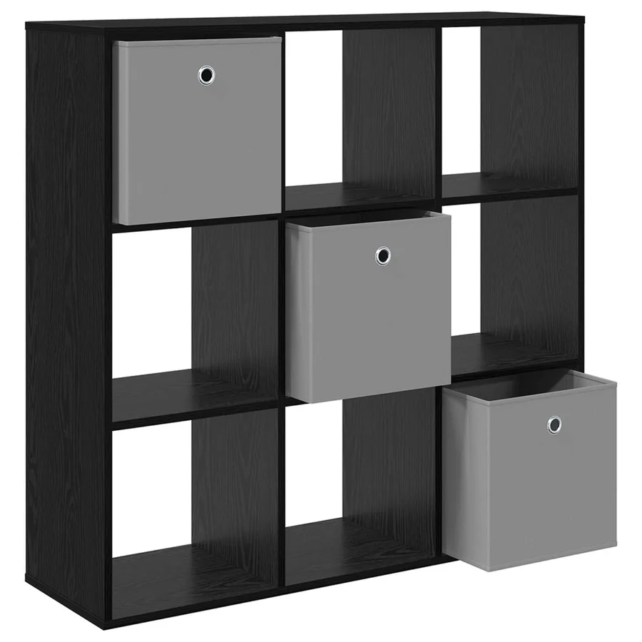 Buffet avec tiroir Chêne noir 102 x 31 x 99,5 cm - 5
