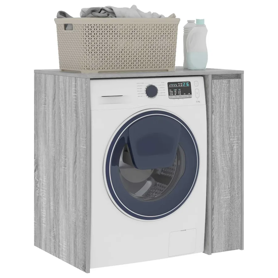 Armoire pour machine à laver Gris Sonoma 87 x 60 x 89 cm - 3