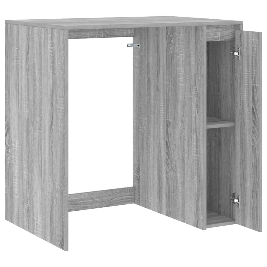 Armoire pour machine à laver Gris Sonoma 87 x 60 x 89 cm - 5