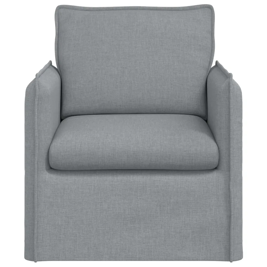 Canapé Gris clair 75 x 82 x 85 cm tissu - 4