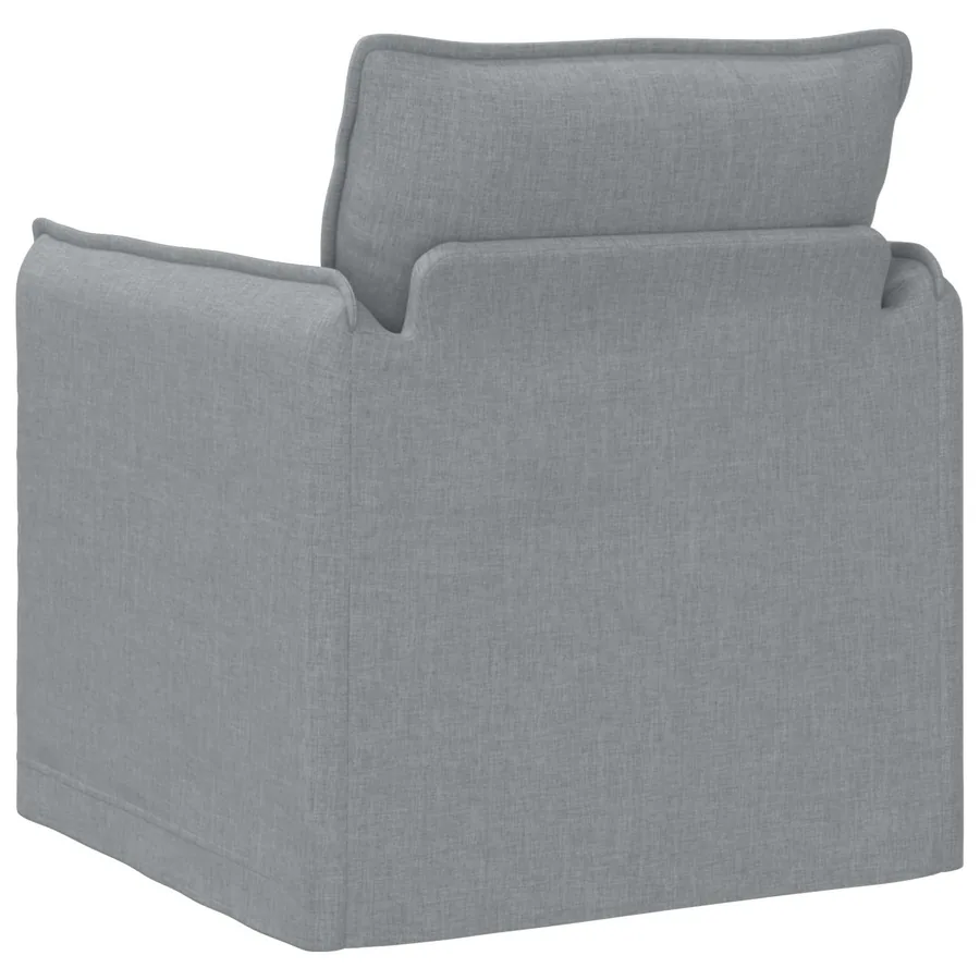 Canapé Gris clair 75 x 82 x 85 cm tissu - 6