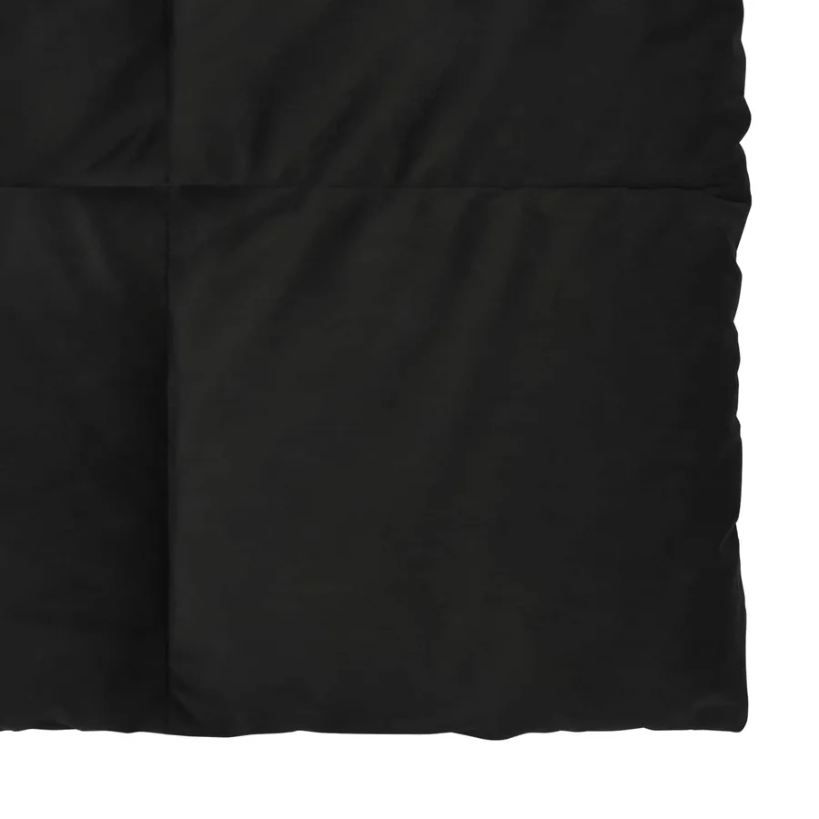 Duvet d'hiver Matelassé Noir 155 x 200 cm Microfibre - 6