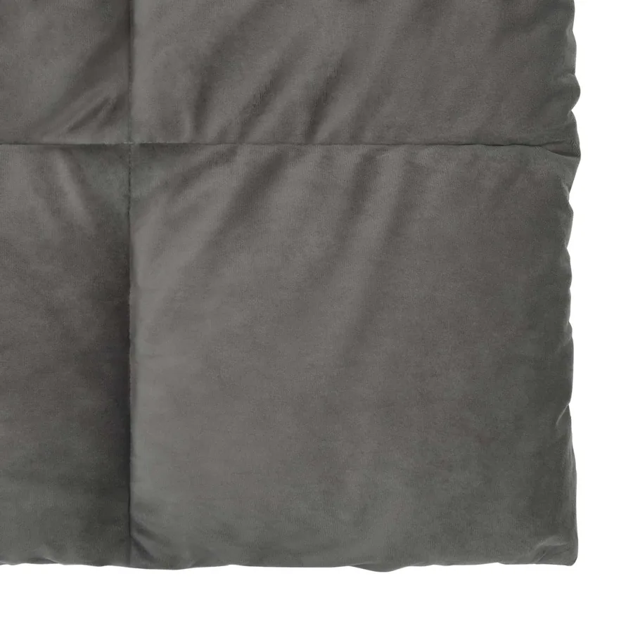 Duvet d'hiver Matelassé Gris clair 140 x 220 cm Microfibre - 6