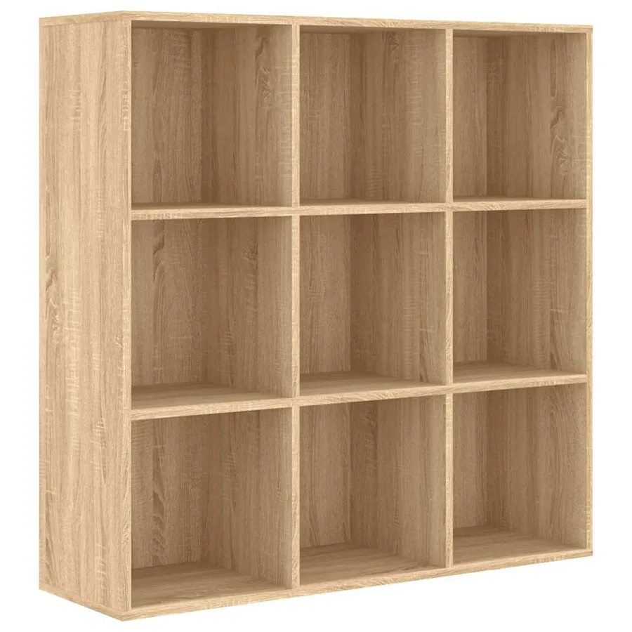 Bookcase Sonoma Oak 98x29x97.5 cm Engineered Wood - 2