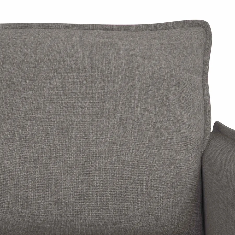Ensemble de Canapés 2 pcs Taupe 136 x 82 x 85 cm Tissu - 6