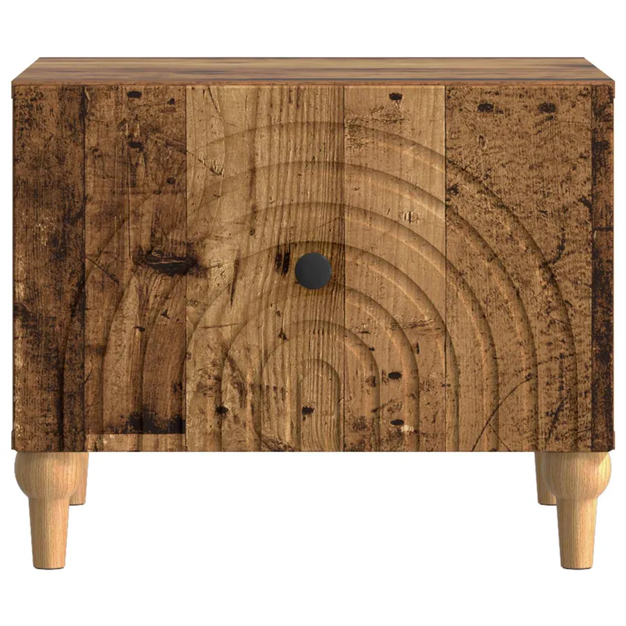 Table basse Bois ancien 49 x 50 x 40 cm Bois d'ingénierie - 5