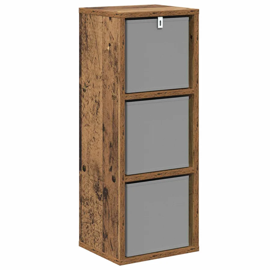 Buffet avec tiroir Bois ancien 25,5 x 22 x 69,5 cm - 7