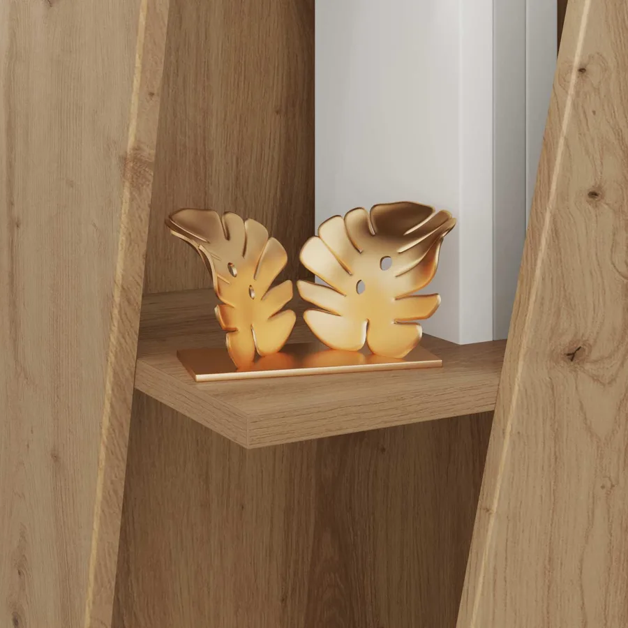 Étagère latérale 33 x 32 x 70,5 cm Bois d'ingénierie - 4