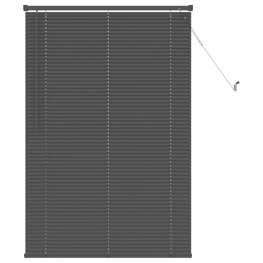 Store Vénitien Gris Argenté 150 x 80 cm 25 mm PVC - 2