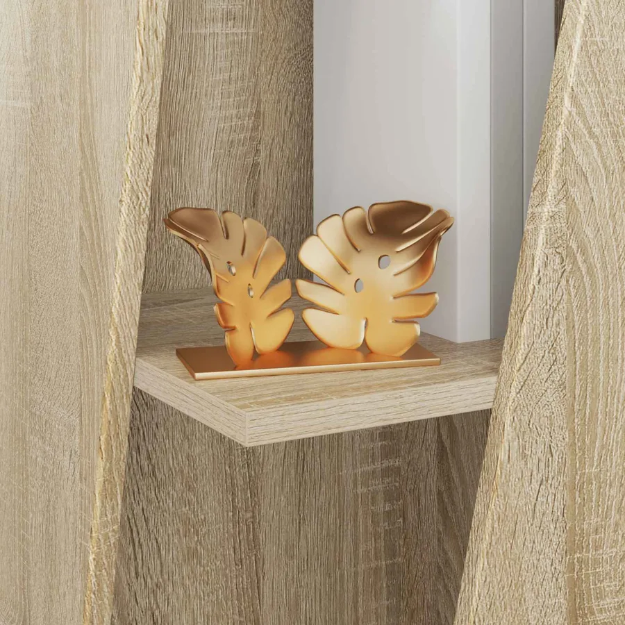 Étagère latérale Chêne Sonoma 33 x 32 x 70,5 cm - 4
