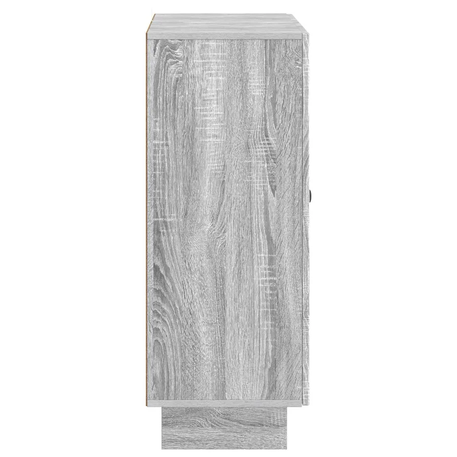 Buffet Sonoma gris 66 x 34,5 x 90 cm Bois d'ingénierie - 7