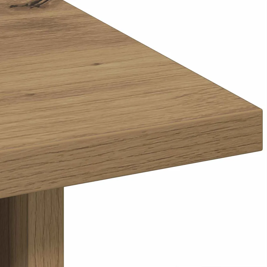 Table de chevet 2 pc Chêne artisanal 41 x 40 x 45 cm - 9