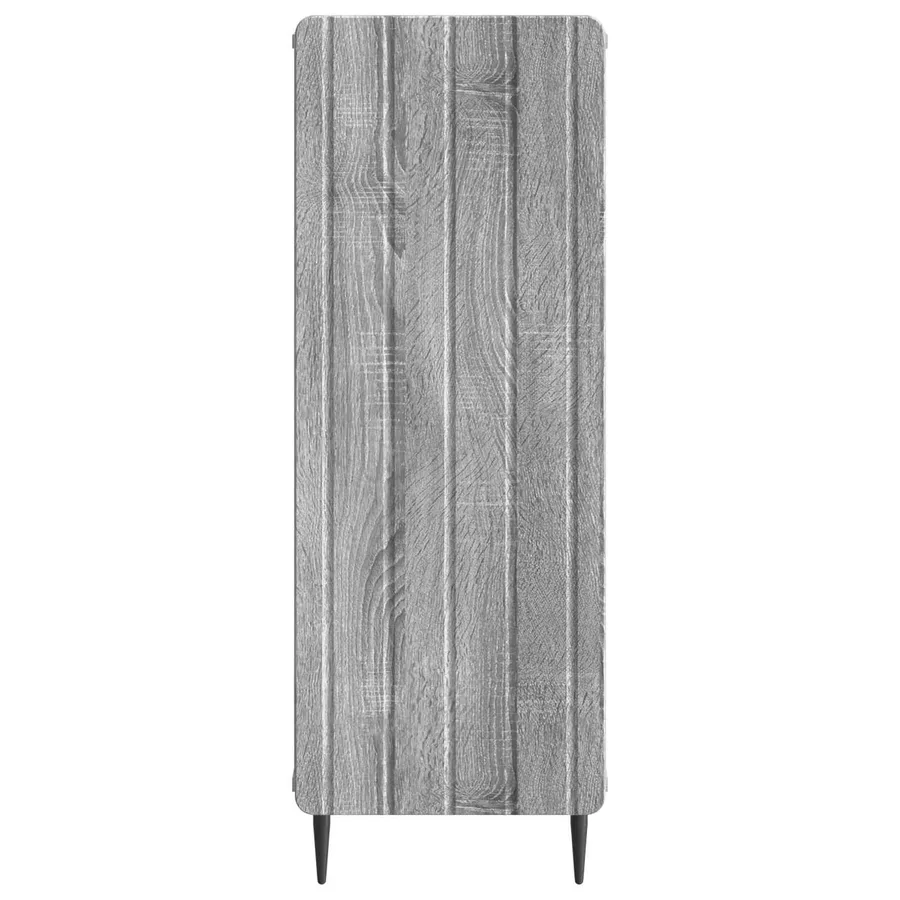 Buffet Sonoma gris 34,5 x 33 x 92 cm Bois d'ingénierie - 6
