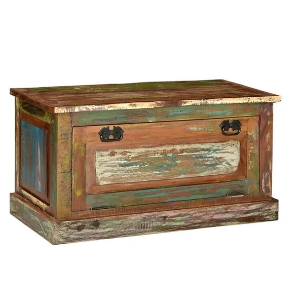 Shoe Storage Bench Reclaimed Wood