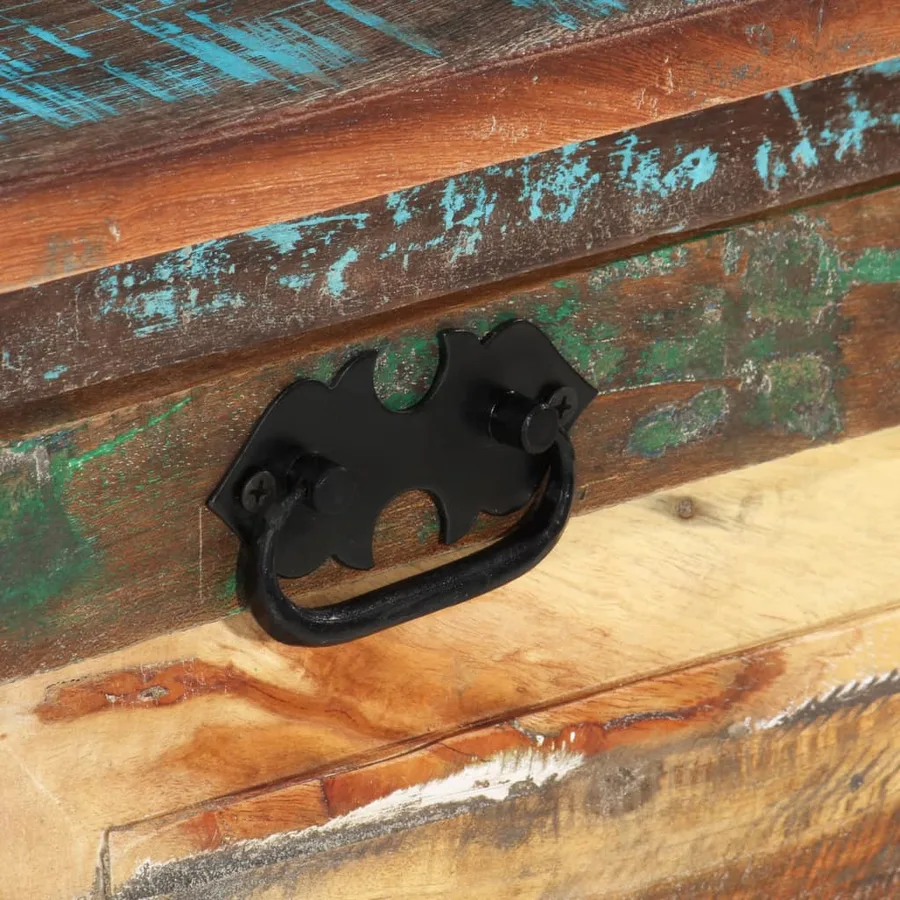 Shoe Storage Bench Reclaimed Wood - 11
