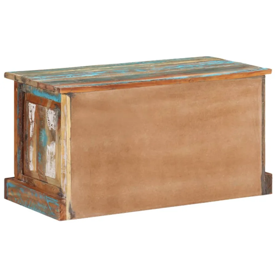 Shoe Storage Bench Reclaimed Wood - 6