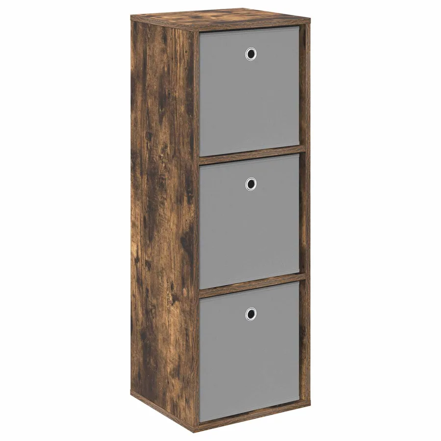 Buffet avec tiroir Chêne fumé 35 x 32 x 99,5 cm - 2