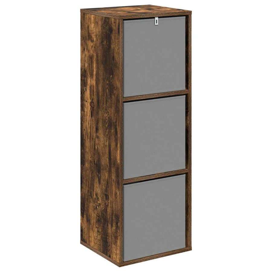 Buffet avec tiroir Chêne fumé 35 x 32 x 99,5 cm - 7