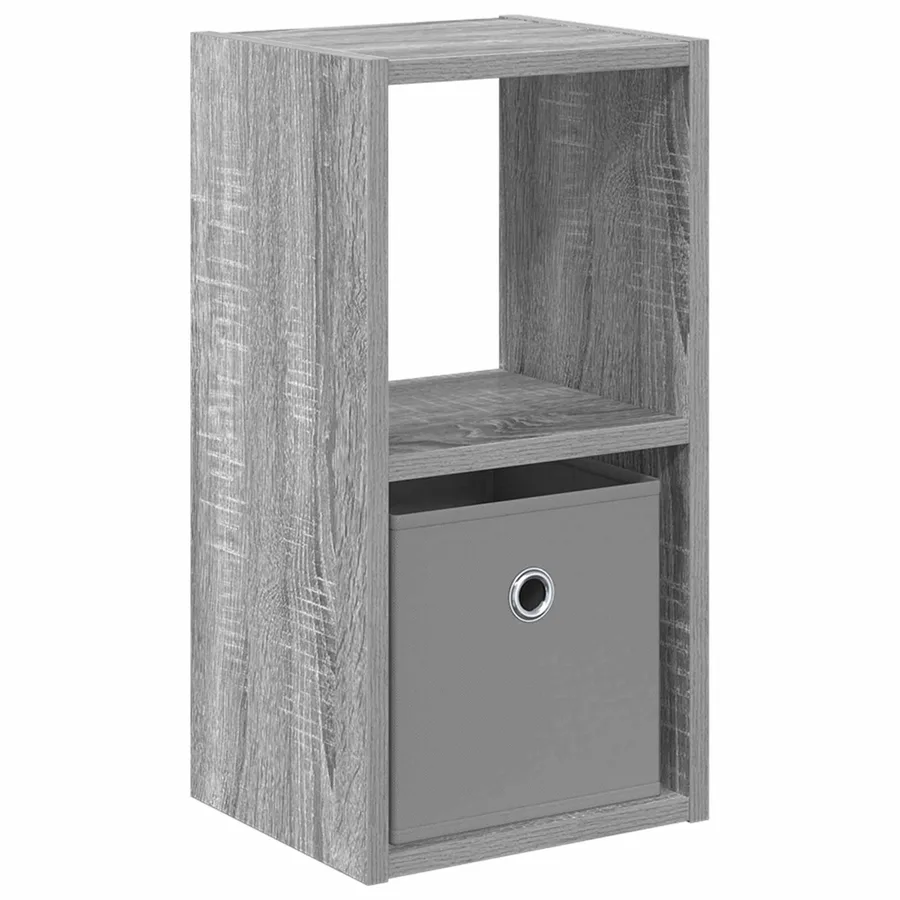 Table de chevet avec tiroir Gris Sonoma 25,5 x 22 x 49,5 cm - 2