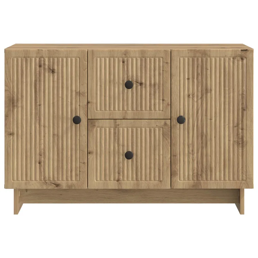 Buffet Chêne artisanal 89 x 34,5 x 60 cm Bois d'ingénierie - 6