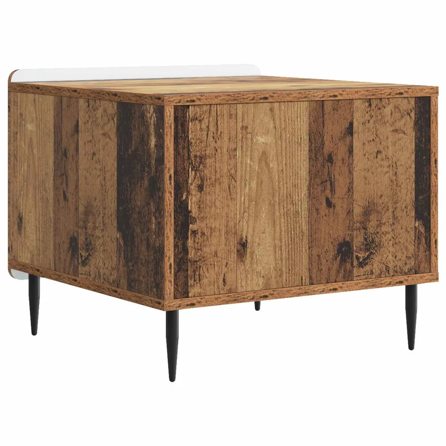 Table basse Bois ancien 49 x 50 x 42 cm Bois d'ingénierie - 7