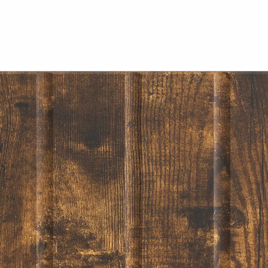 Meuble TV Chêne fumé 147 x 34,5 x 32 cm Bois d'ingénierie - 8