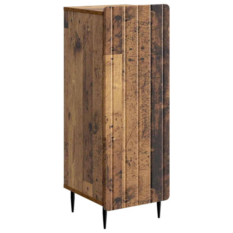 Buffet Bois ancien 34,5 x 33 x 92 cm Bois d'ingénierie - 2