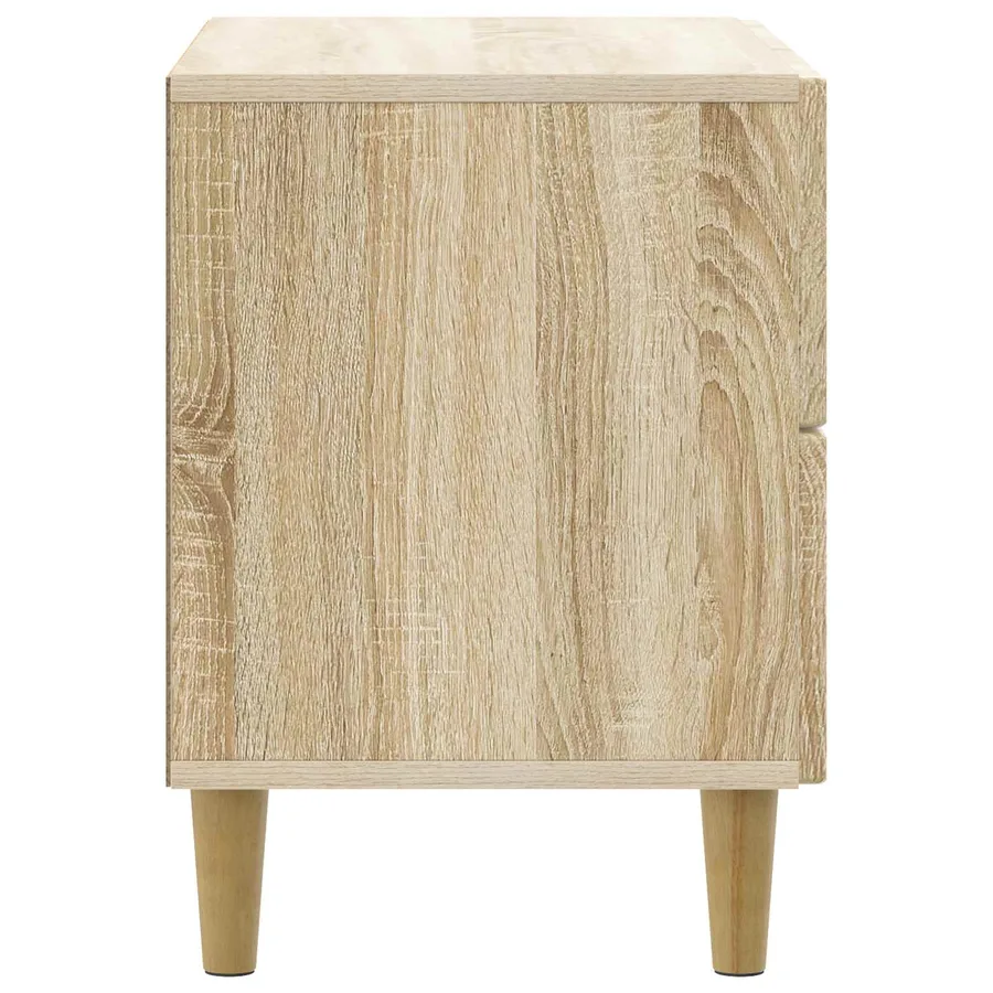 Cabinet de chevet avec tiroir Chêne Sonoma 62 x 34,5 x 48 cm - 6