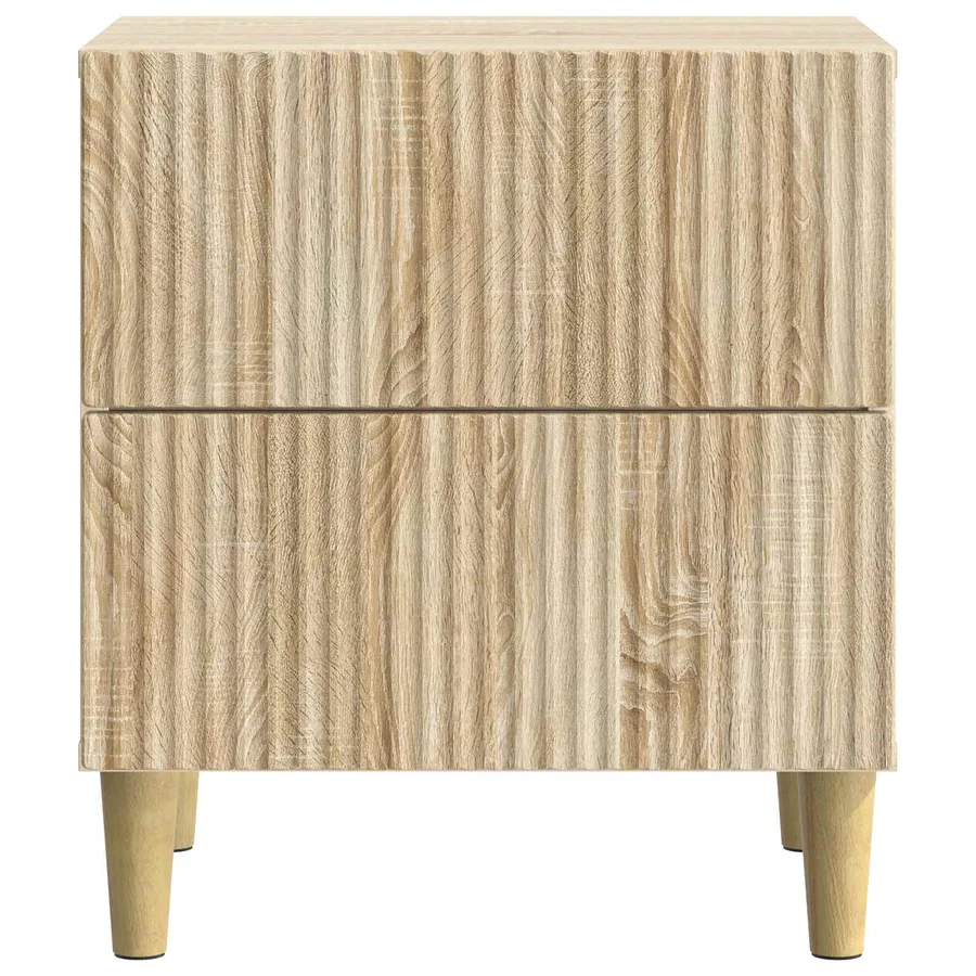 Cabinet de chevet 2 pcs Chêne Sonoma 43 x 34,5 x 48 cm - 7